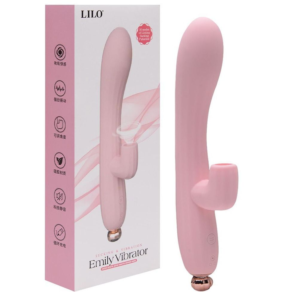 VIBRADOR COM SUGADOR DE CLITORIS CACTO